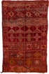 Vintage Moroccan Area Rug (5' x 9')